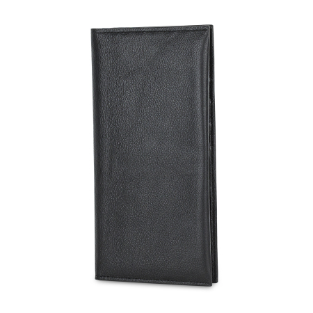 Olixar Primo Genuine Leather Universal Pouch Wallet Case - Black