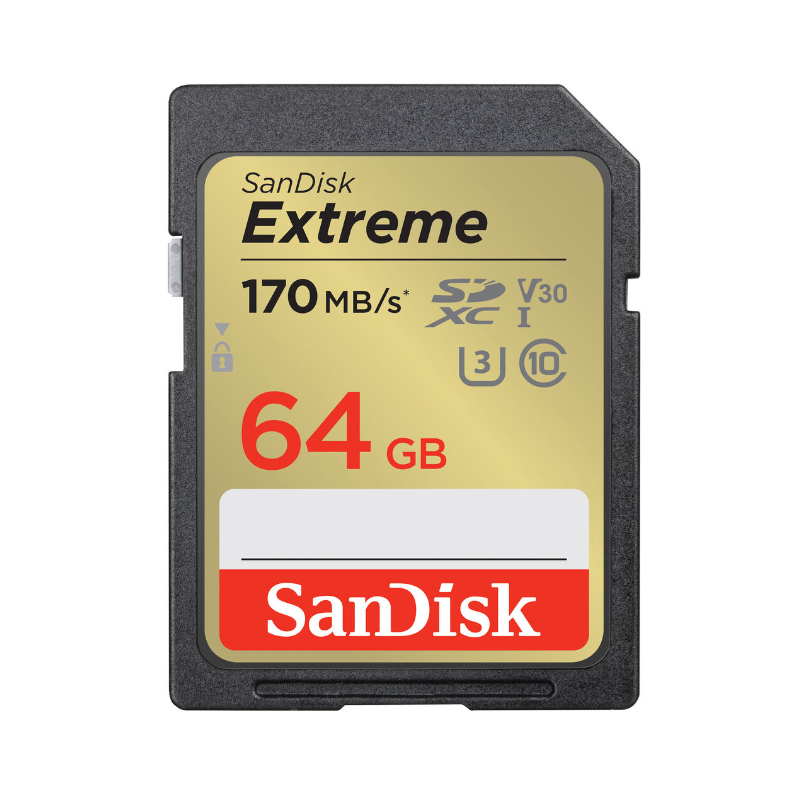 SanDisk 64GB Extreme Memory Card